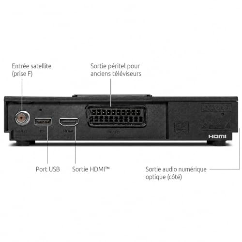Décodeur Sat DVB-S2 TechniSat HD-S 223 DVR pour vos soirées cinéma en haute définition
