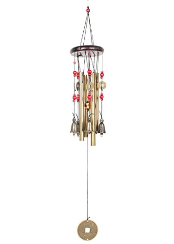 Bwinka Chinese Traditional Amazing Bronze Yard Garden Outdoor Living Wind Chimes 60-90cm (MT-213B)