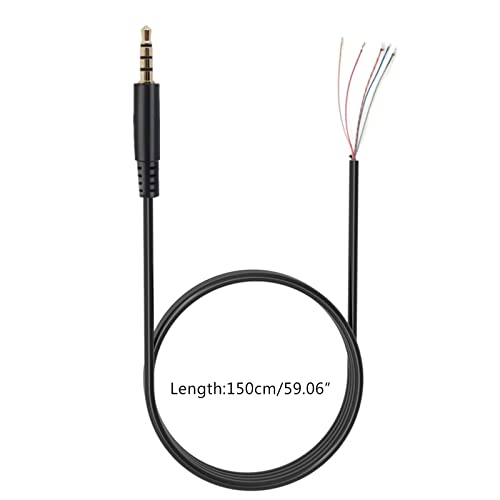 Cable para audífonos QMQJIA 3.5 mm para Cloud II Revolver S miniatura 7
