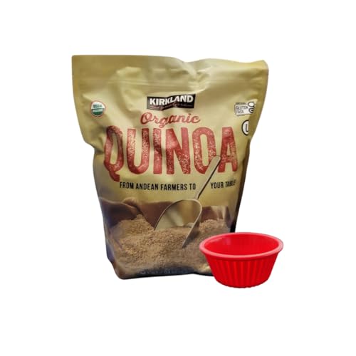 Kirkland Signature Organic Gluten-Free Quinoa (1 pack) + 1 cup king buy box