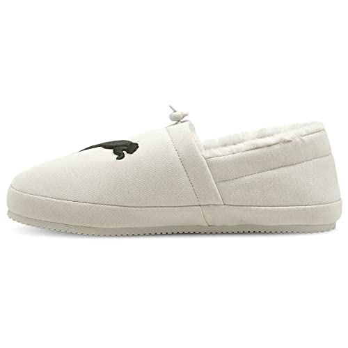 PUMA Mens Tuff Moccasin Slipper, Nimbus Cloud Mens Black, 6
