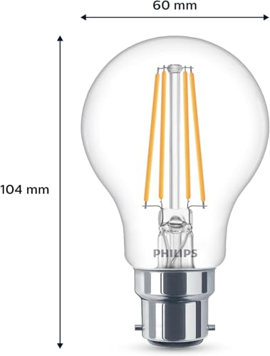 Ampoule Led B22 Standard Chaud Philips Le Lot De 2 Ampoules - vue 4