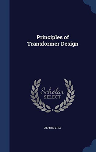 Principles of Transformer Design 1296880443 Book Cover