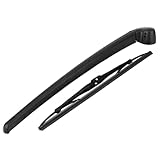 【Leises Wischen】: Entworfen mit einer flexiblen, weichen Schicht, bietet das ultimative glatte, saubere, klapperfreie Wischen, verkratzt das Glas nicht, reduziert ungleichmäßige Reibung, reduziert effektiv Lärm und sorgt für eine ruhige Fahrumgebung.