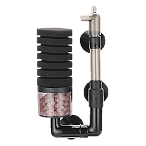 ST TS バイオスポンジフィルター 多孔質 ろ材入り 簡単設置 アクアリウム 水槽 ろ過 ろ材 バクテリア スポンジフィルター 熱帯魚 金魚 メダカ エビ (シングル M)