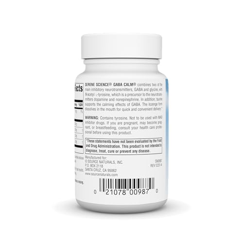image for Source Naturals Serene Science, GABA Calm - Supports A Calming Mood, Q