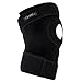 Copper Compression Extra Support Knee Brace - Open Patella Neoprene Stabilizer Design for Sprain, Athletic Injury Recovery - Adjustable for Men & Women - Fits Right/Left Knees - 1 Brace