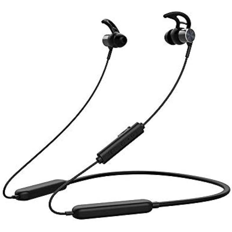 w/Mic, Earbuds Running Wireless Headphones,IPX5 Hour Headset HiFi