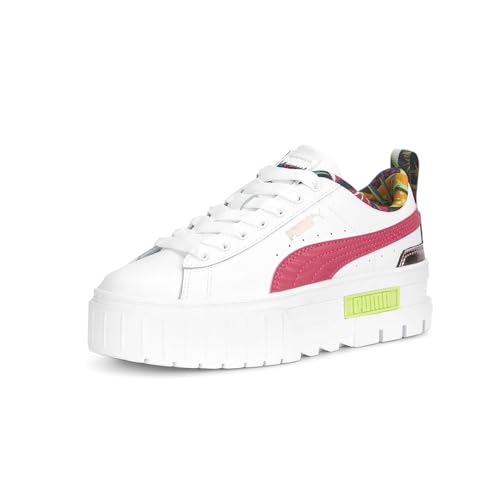 PUMA Kids Girls Mayze Vacay Queen Platform Sneakers Shoes Casual - White2