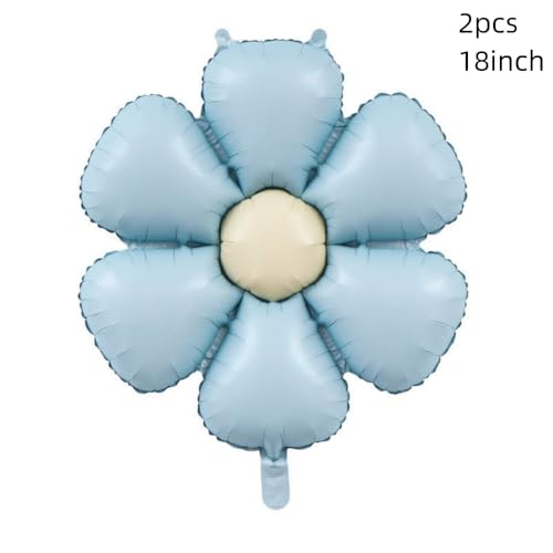 Daisy 3rd Birthday Party Decorations Balloon,40inch Light Blue Number Balloon 3,Daisy Birthday Party Decorations for 3 Year Old,Daisy 3rd Birthday Party Supplies (Light blue 3) by HAUCIAJEIN - Used condition - Image 5