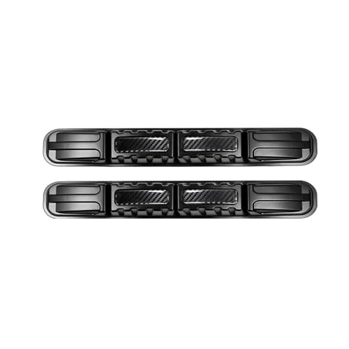 Image of Janvitha Set of 2 Car Bumper Safe Guard Strips, Universal Front Rear Bumper Protector Anti-Collision Anti-Scratch for All Cars and Trucks (2 * 1, Black)