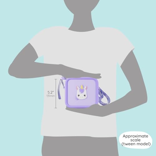 Funda para cámara de silicona blanda color púrpura miniatura 3