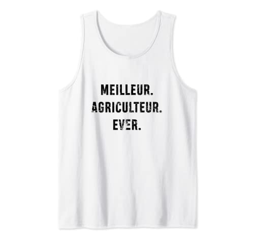 Mens Agriculteur Fermier Agriculture Paysan Meilleur ever Tank Top