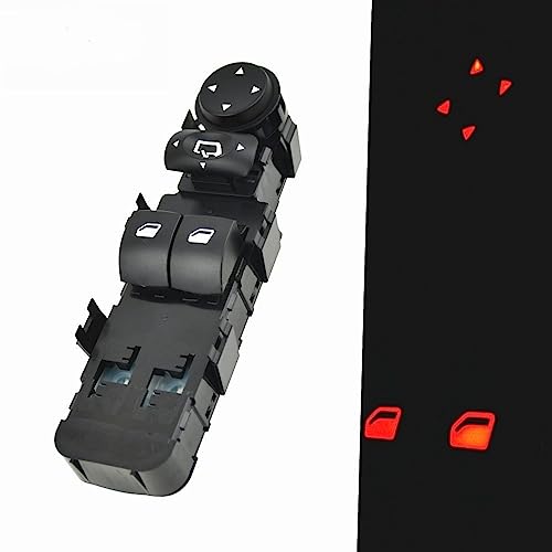 Interrupteur vitre electrique Citroen C4 bouton de reglage retroviseur noir reactif
