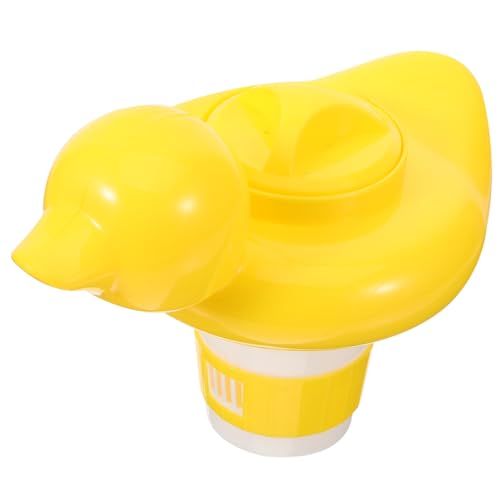 Milisten Dispensador De Titular De La Piscina Flotador De Cloro De Piscina Accesorio De Piscina Dispensador De Cloro De Dibujos Animados Aplicador Flotante SPA El Plastico