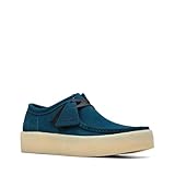 Clarks Men's Wallabee Cup Deep Blue Suede 9 Medium