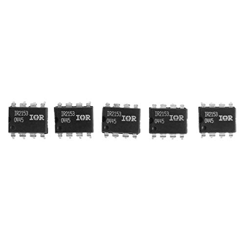 5 unids/lote IR2153P IR2153D IR2153 DIP8 Bridge Driver IC Transmisor Placa de Circuito Convertidor Fuente de Alimentación Módulo Conector de Unidad de Chip Electrónico Amplificador PCB Cargador