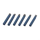 10-teiliges Hartmetallspitzen-Werkzeug-Bit-Set, 1/4-Zoll-Schweiß-Drehwerkzeug für CNC-Drehmaschinen, hohe Härte, C-6-Metallbearbeitungswerkzeug-Bits