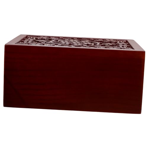 LOLIPPYY Urne Funéraire en Bois pour Animaux De Compagnie Boîte à Cendres pour Chat Urne Commémorative Bois De Frêne Osseux Taille Moyenne Souvenir Animal
