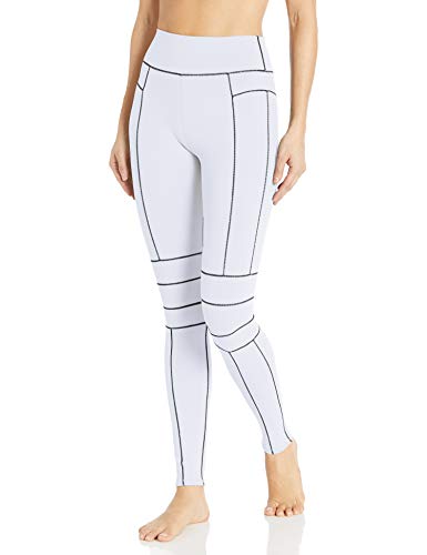 Alo Yoga Women's High Waist Endurance Legging, White, Large