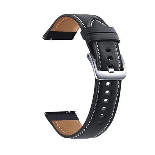 [QAICHFKS] 20mm���U�[�E�H�b�`�o���h�X�g���b�v�i165�A168�A245�A645 Music�A158�A55 Smart Watch�o���h�AD2 Air X10�p�j (White Black)