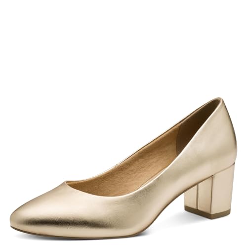 Marco Tozzi Damen 2-22435-43 Pumps, Gold, 39 EU