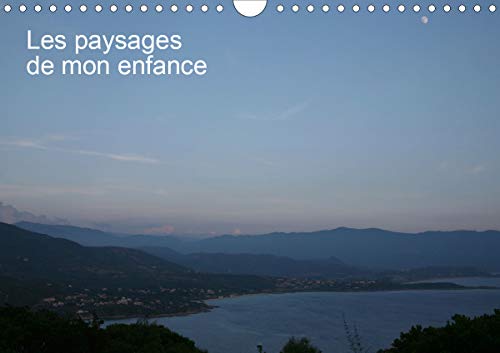 Les paysages de mon enfance (Calendrier mural 2021 DIN A4 horizontal): Un patchwork des coloris des paysages de mon enfance entr