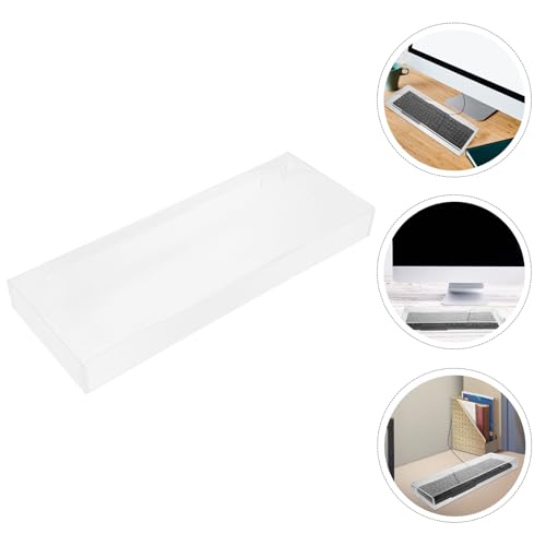 Protector de teclado acrílico OSALADI para mantener tu setup de escritorio limpio 4