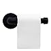 HOEMLIM Industrial Pipe Toilet Paper Holder Wall Mount Rustic Toilet Tissue Paper Holder DIY Heavy Duty Vintage Toilet Roll Holder for Bathroom Farmhouse Kitchen Bedroom(Black)
