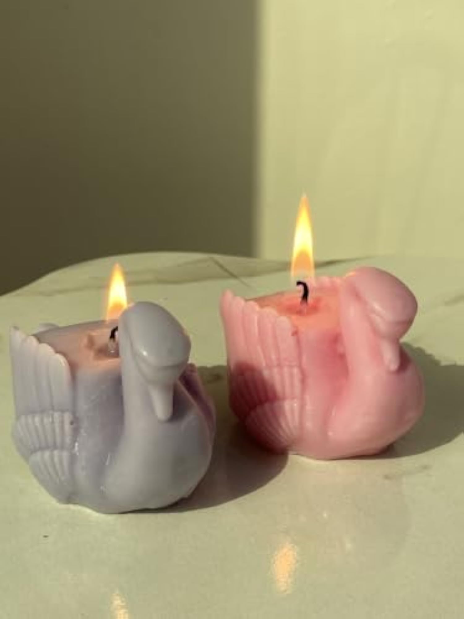 Decorative Swan Candle, Luxury Elegant Design for Gifting