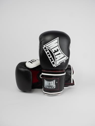 METAL BOXE Gants de Boxe Cuir Sparring 24 oz