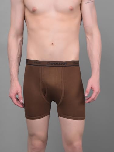 Image of Dollar Lehar Mens Combed Cotton Trunk - Actual Colour May Vary