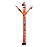 Sporticulture NCAA Oregon State Beavers Football Wacky Waving Inflatable Tube Guy with LED Lights & Built-in Blower Air Wacky Dancers Inflatable Tube Man Crazy Sports Fan Outdoor Party Decoration
