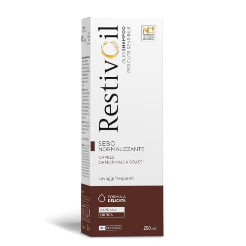 RestivOil Sebonormalizzante, Olio Shampoo, 250 ml