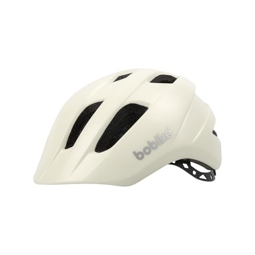 8742000008 - Casco EXCLUSIVE da bicicletta per bambini Taglia XS regolabile 46-52 cm che si combina perfettamente con i seggiolini di sicurezza Go in a colori Cosy crema