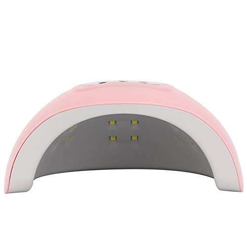 54W Gel de Unhas Cu Luz 18 Libras de Luz Sensor Infravermelho LCD Visor Digital Digital Secador de U