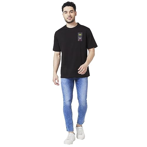 Image of Spykar Men's Slim Fit Low Rise Casual Jeans