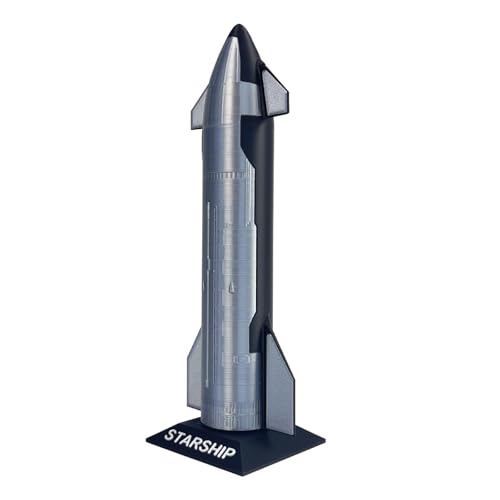 DAGIJIRD Simulation Rocket Model 1:240 S24 Falcon Heavy Dragon Spaceship Model