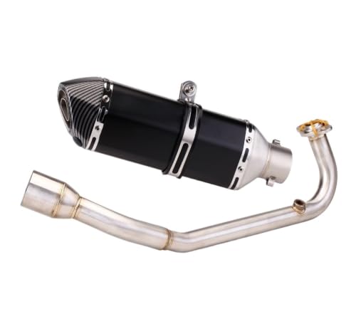 Adaptateur d'échappement moto avec silencieux complet R11 pour Honda PCX 125 et 150 2021-2022