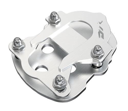 Extension béquille Suzuki DR650S pour éviter la chute sur sol meuble