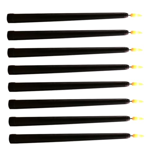 Bougies LED sans flamme pour Halloween et décoration de table chaleureuse