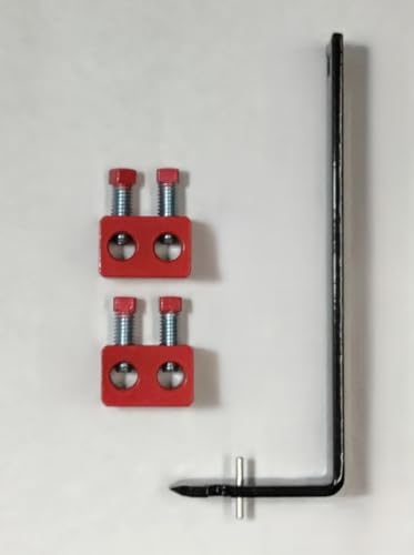 Garage Door Torsion Spring Repair Block Red Wire Sizes .3750 - .4305 Pair & Spreader Tool, Temporary Fix of Torsion Spring