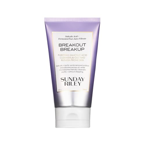 Sunday Riley Breakout Breakup Salicylic Acid Cleanser for Blemish-Prone Skin