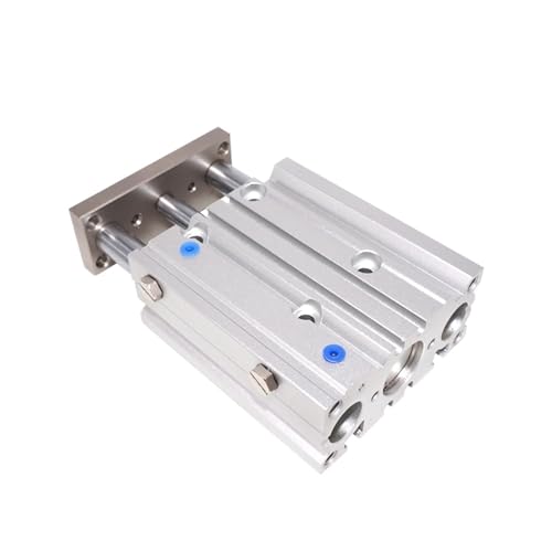 Cilindro de tres ejes de alto rendimiento con barra guía de 32mm para un movimiento estable. 6