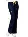 WonderWink Women's Scrubs Romeo 6 Pocket Flare Leg Pant, Navy, X-Large/Petite