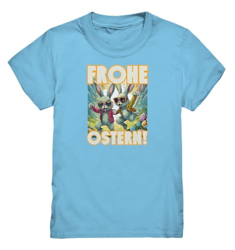 T-shirt Pâques enfant en coton bio supérieur pour un confort durable