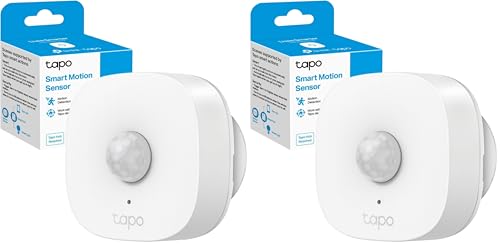 Image of Tapo T100 Smart Motion Sensor, Motion Detectors, Wide Range Detection, Instant Alerts, Hands-Free Motion-Activated Lighting, Energy Saving, Hub Required, Battery Included(Packaging may vary)