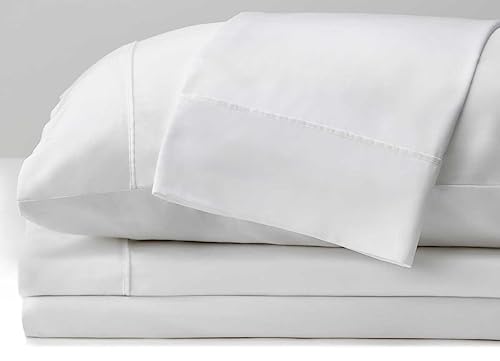 Sheex Arctic Aire Max Sheet Set With 2 Pillowcases, 100% Tencel Lyocell Sateen With Coolx Technology (King, White) #TOP3