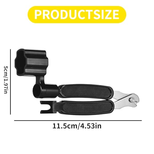 Multifunctional Guitar Maintenance Kit - Winder & Cutter Tools - Image 2