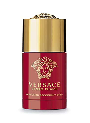 Versace Eros Flame for Men Perfumed Deodorant Stick, 2.5 Ounce